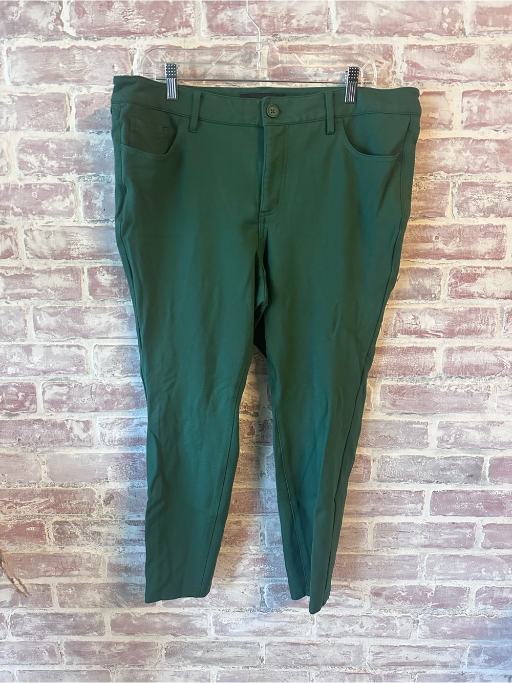 torrid Deep Green Straight Leg Pants